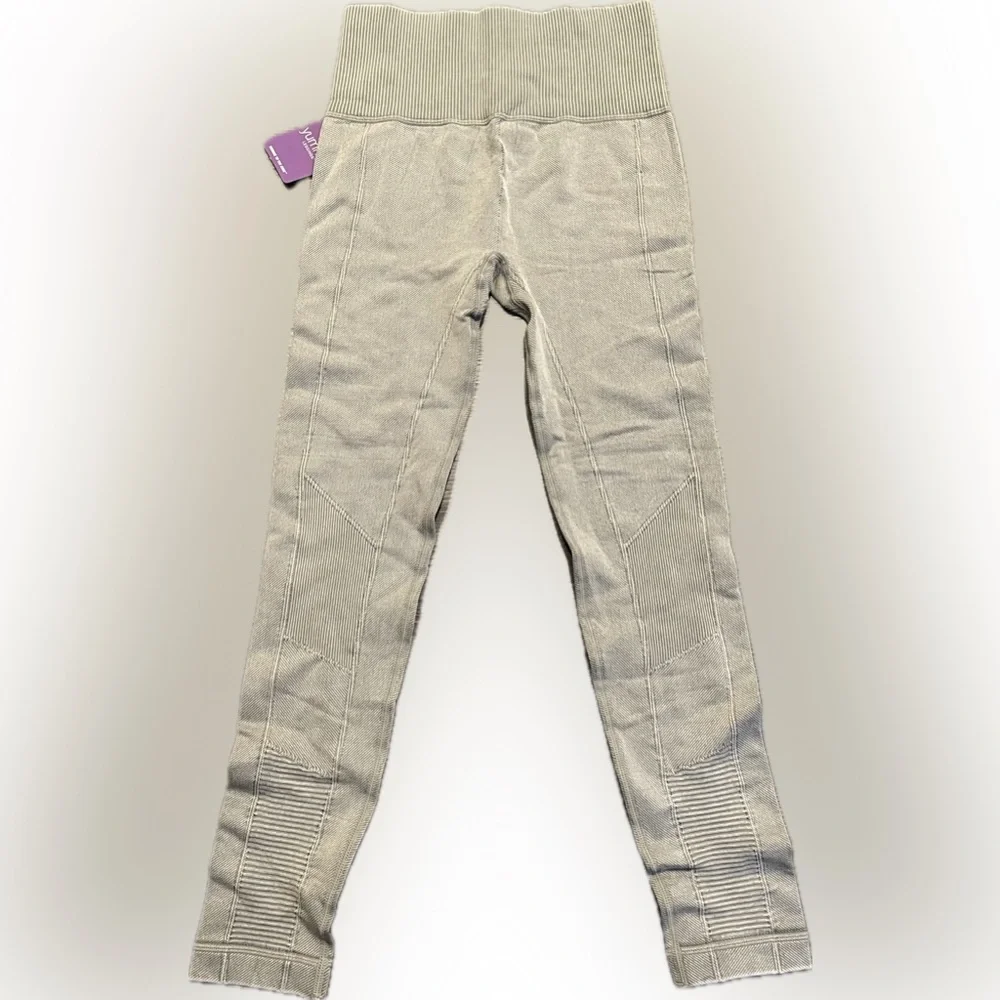 Yummie Moto Washed‎ Seamless Skimmer Legging, Fatigue Green US Sm/Med NWT